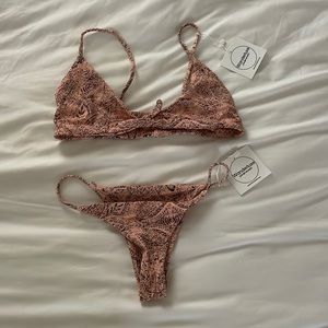 Hand-sewn bikini - made in Hawaii size small